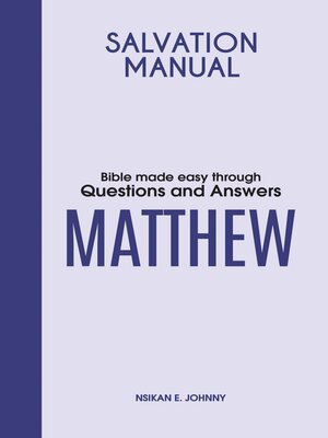 cover image of Salvation Manual